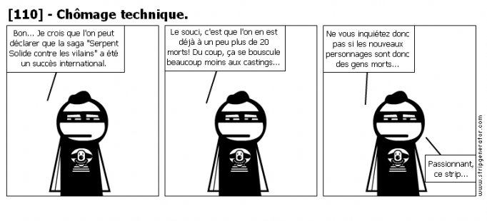 [110] - Chômage technique.