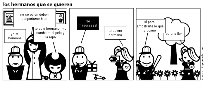 los hermanos que se quieren