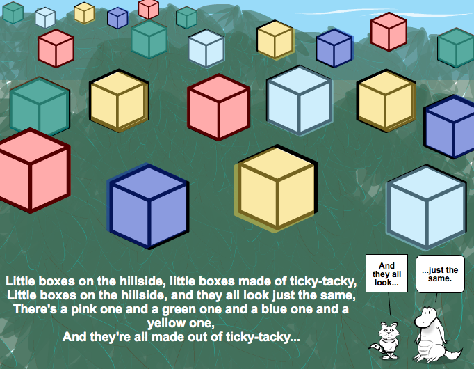 Little Boxes...