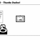 Elevator Comic # 78 - Thanks Dudes!