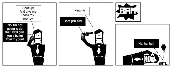 Phone gun