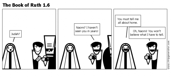 The Book of Ruth 1.6