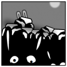 Apparition du Lapin-Squelette
