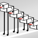 Hen stairs
