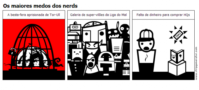 Os maiores medos dos nerds