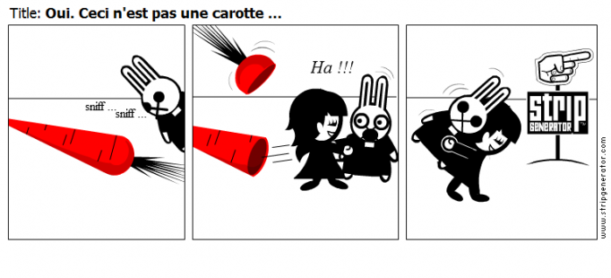 Oui. Ceci n'est pas une carotte ...