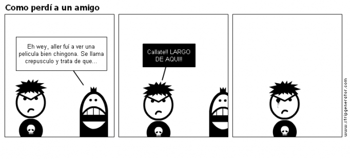 Como perdí a un amigo