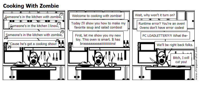 Cooking With Zombie