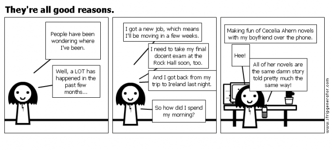 They're all good reasons.