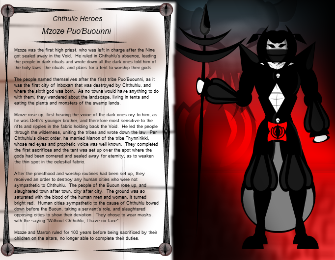 Cthulic Heroes: Mzoze PuoBuounni