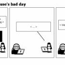 no time 4 sleep: mouse's bad day