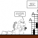 Bowser and the princess 1