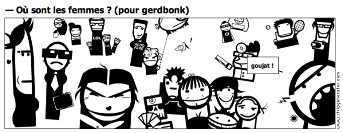 — Où sont les femmes ? (pour gerdbonk)