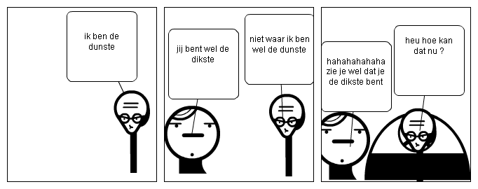 dikke en dunne