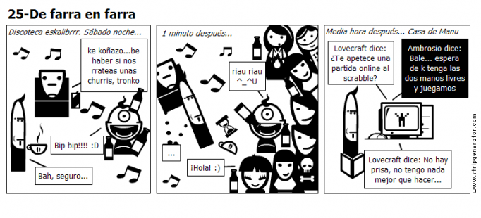 25-De farra en farra