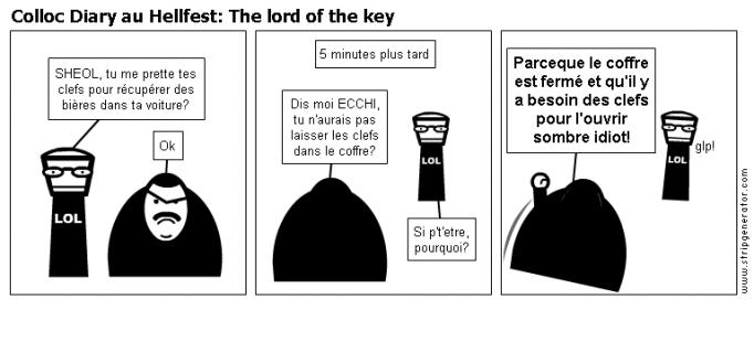 Colloc Diary au Hellfest: The lord of the key