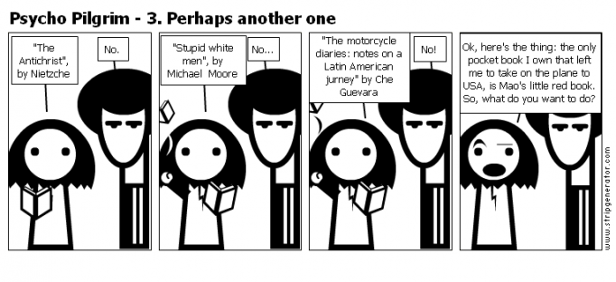Psycho Pilgrim - 3. Perhaps another one