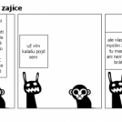 Předsevzetí opice a zajíce