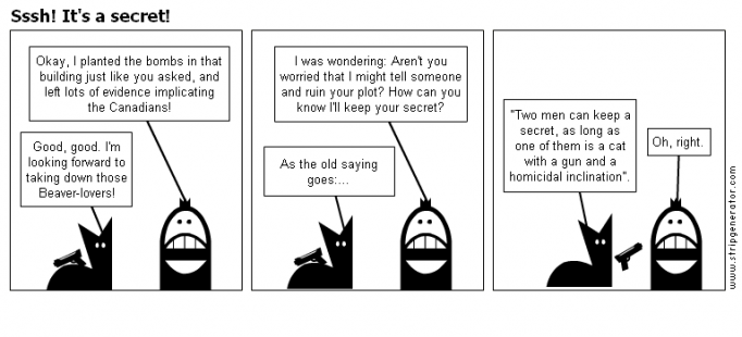 Sssh! It's a secret!