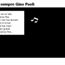 "Senza fine", canta sempre Gino Paoli