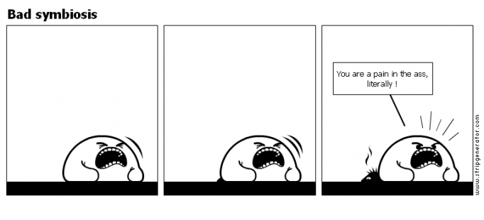 Bad symbiosis