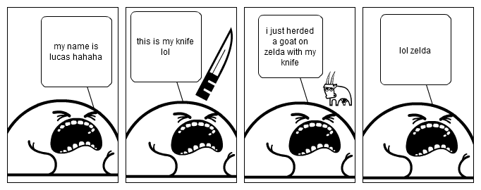 lucas plays zelda