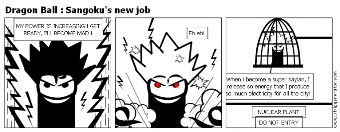 Dragon Ball : Sangoku's new job
