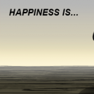 HAPPINESS IS...