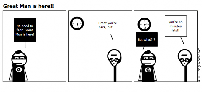 Great Man is here!!