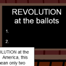 Revolution at the Ballots!