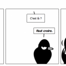 — Et oui, c'est ici