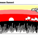 The Crimson Sunset