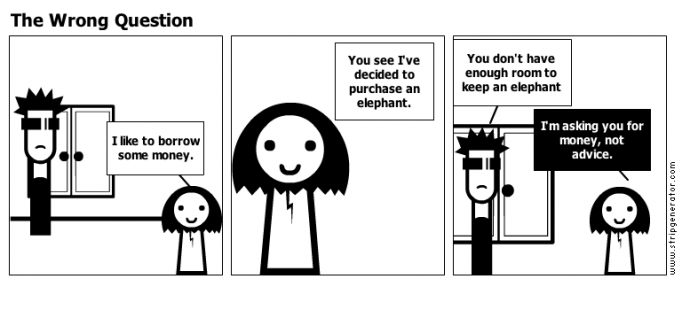 The Wrong Question