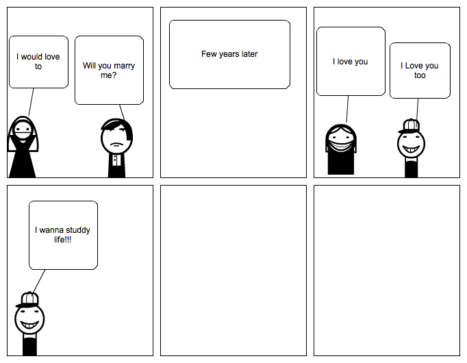 English comic strip
