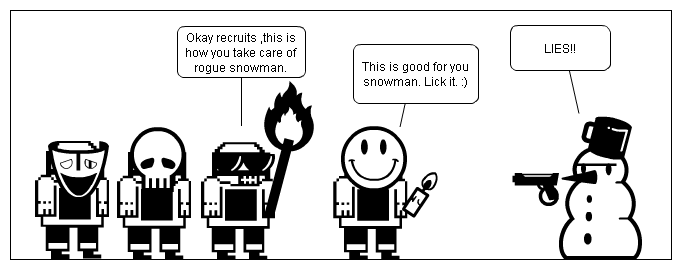 The End of the Snowman
