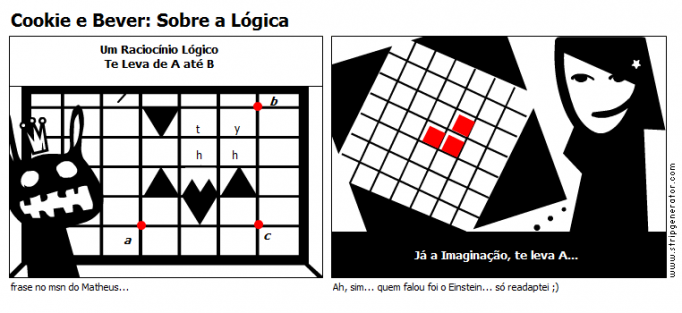 Cookie e Bever: Sobre a Lógica