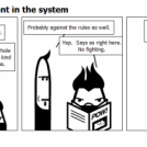 The violence inherent in the system