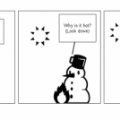 The hot Winter day