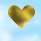 The Moon is a heart