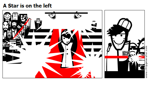 A Star is on the left