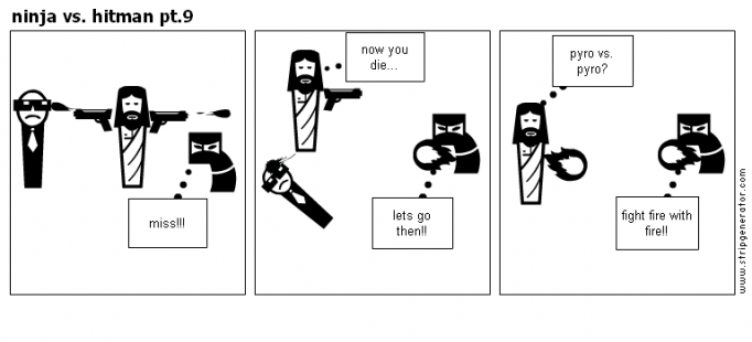 ninja vs. hitman pt.9