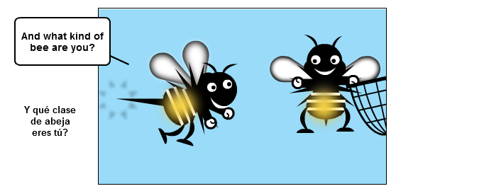 The busy bee
