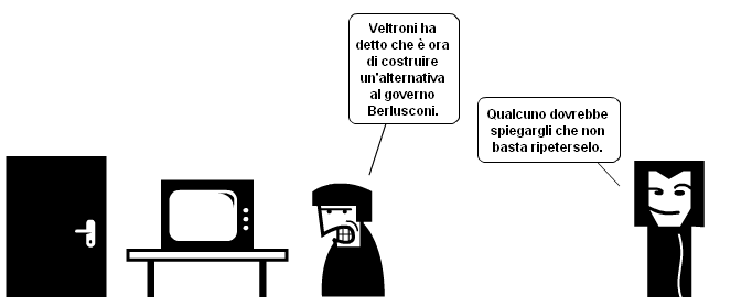 L'alternativa di governo secondo Veltroni
