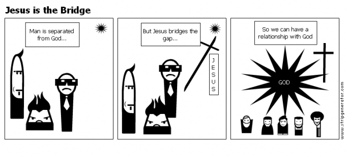 Jesus is the Bridge