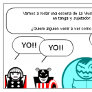 La Viuda en lenceria