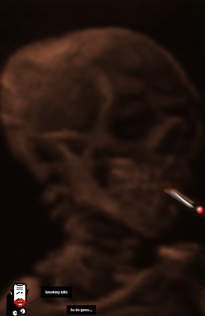 Smoking kills...