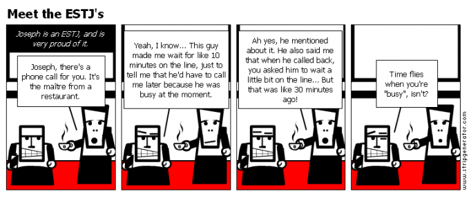 Meet the ESTJ's