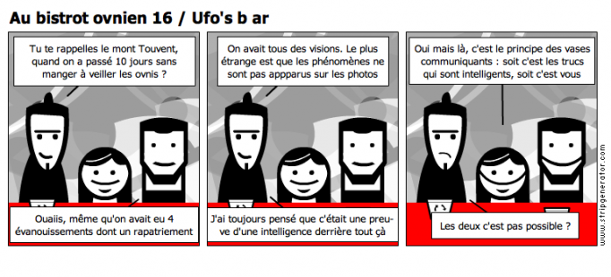 Au bistrot ovnien 16 / Ufo's b ar