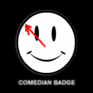 Comedian Badge