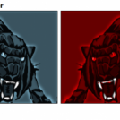 Blue Tiger vs Red Tiger